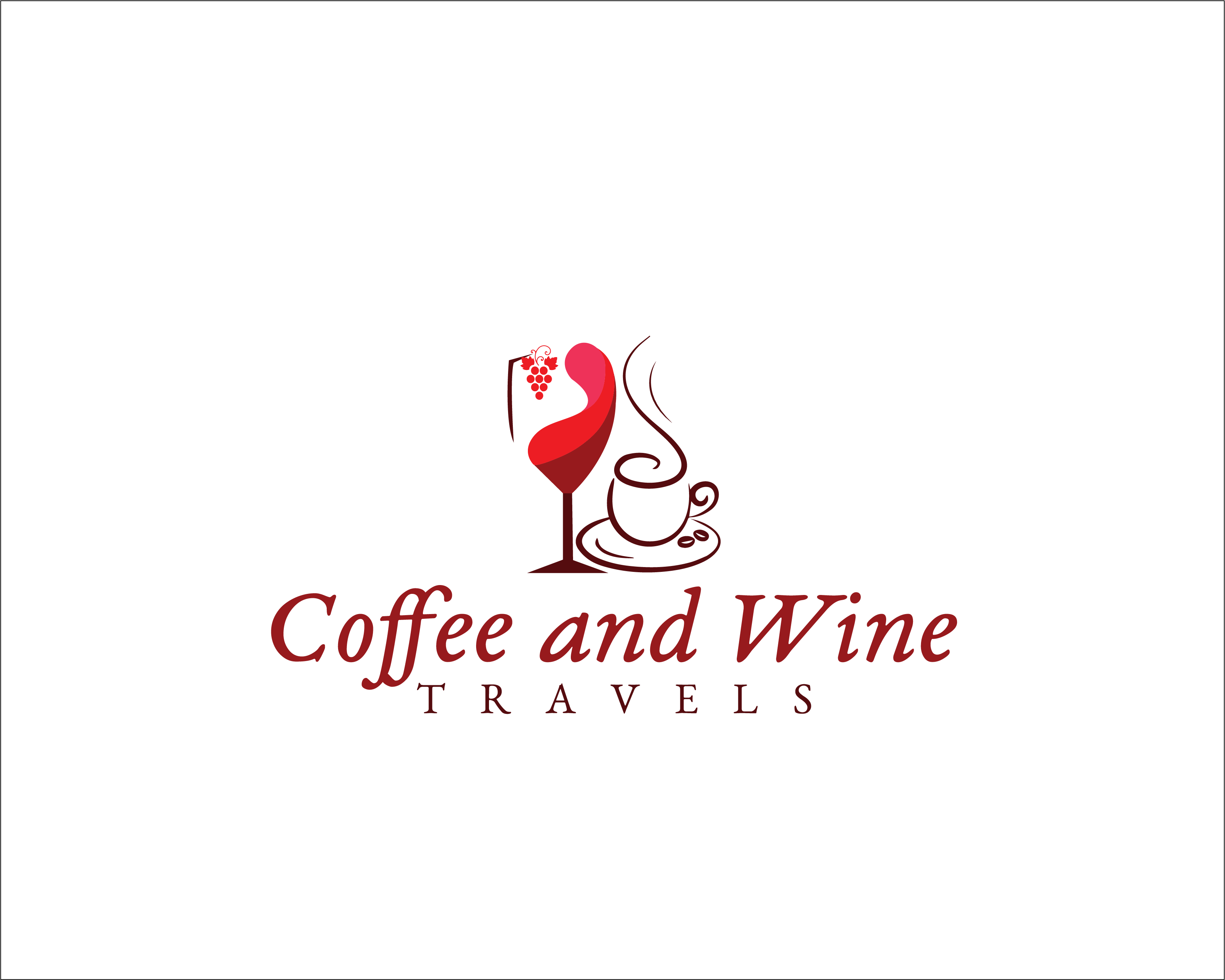 Logo Design entry 1848021 submitted by anik to the Logo Design for Coffee and Wine Travels run by lizsamaniego