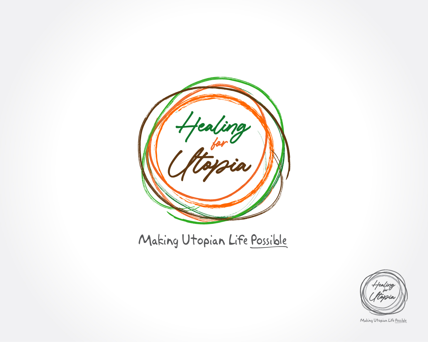 Logo Design entry 1852156 submitted by kowreck to the Logo Design for Healing for Utopia run by healingforutopia