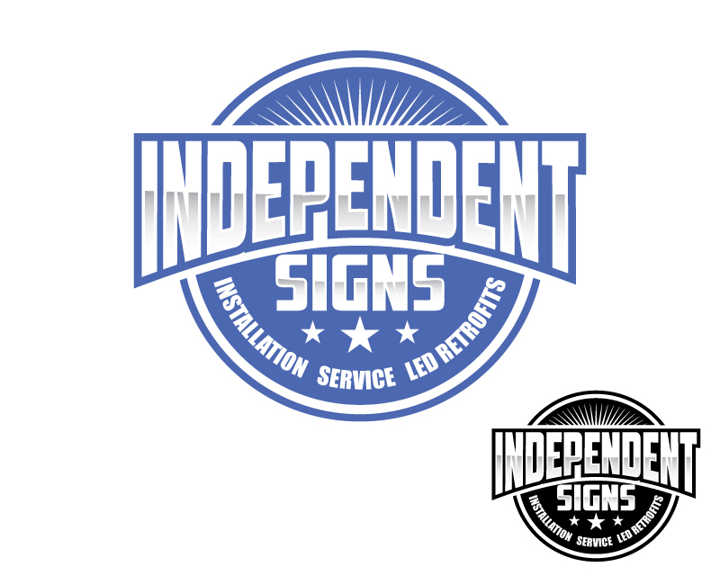 Logo Design entry 1854983 submitted by DeeHarrison to the Logo Design for Independent Signs run by JaredTomseth