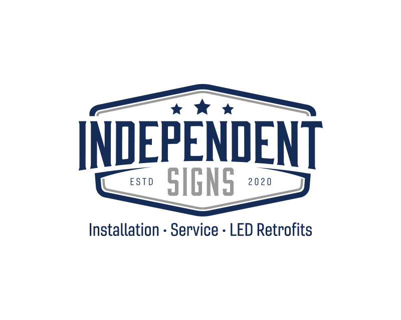 Logo Design entry 1854983 submitted by bcmaness to the Logo Design for Independent Signs run by JaredTomseth
