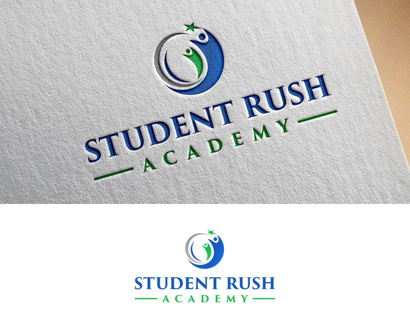 Logo Design entry 1857441 submitted by logo037 to the Logo Design for Student Rush Academy run by suwaneedigital