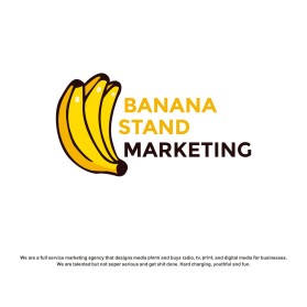 Logo Design entry 1857928 submitted by akari to the Logo Design for Banana Stand Marketing run by bananalogo