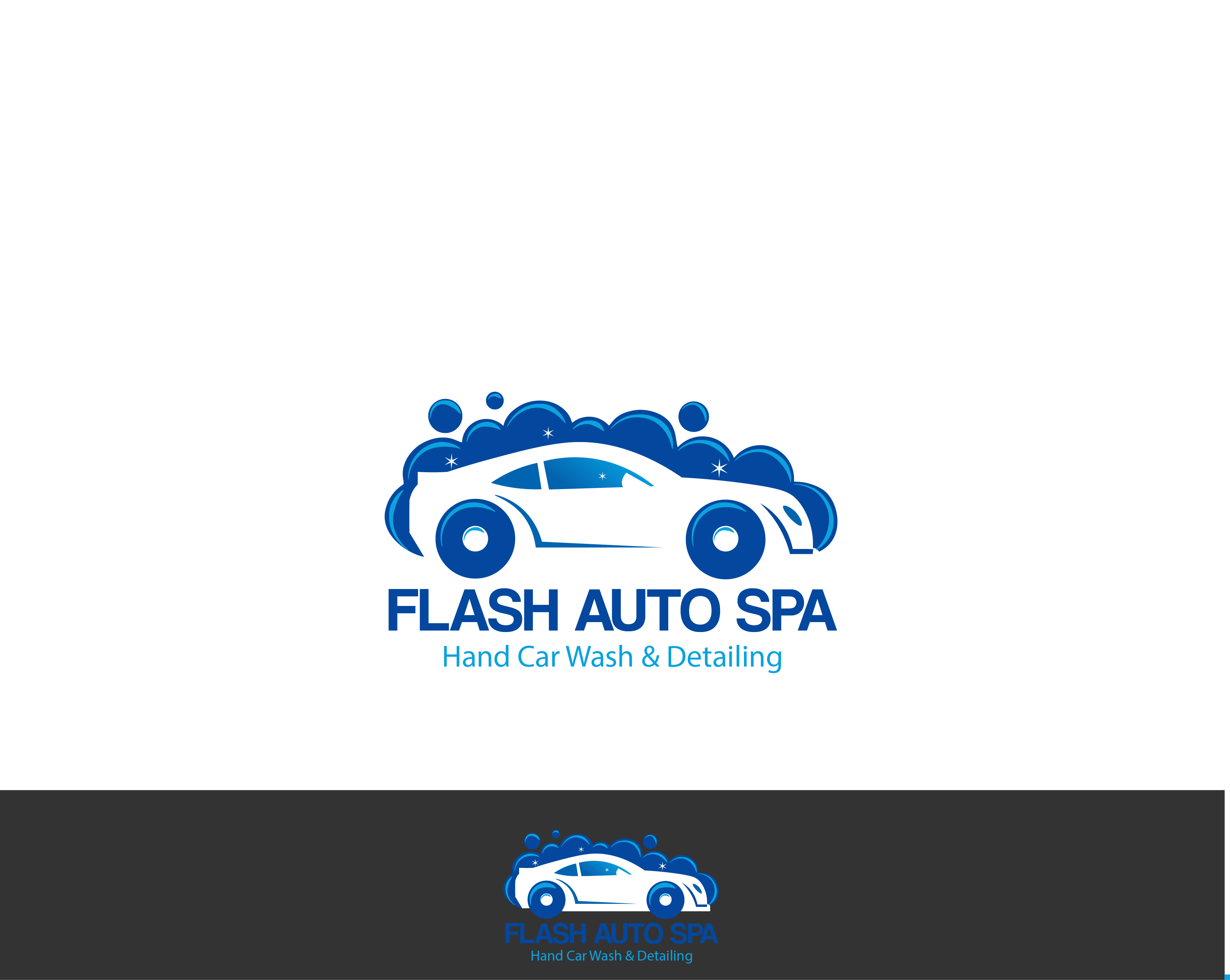 Logo Design entry 1858026 submitted by ENVIRON to the Logo Design for Flash Auto Spa run by shaunforte