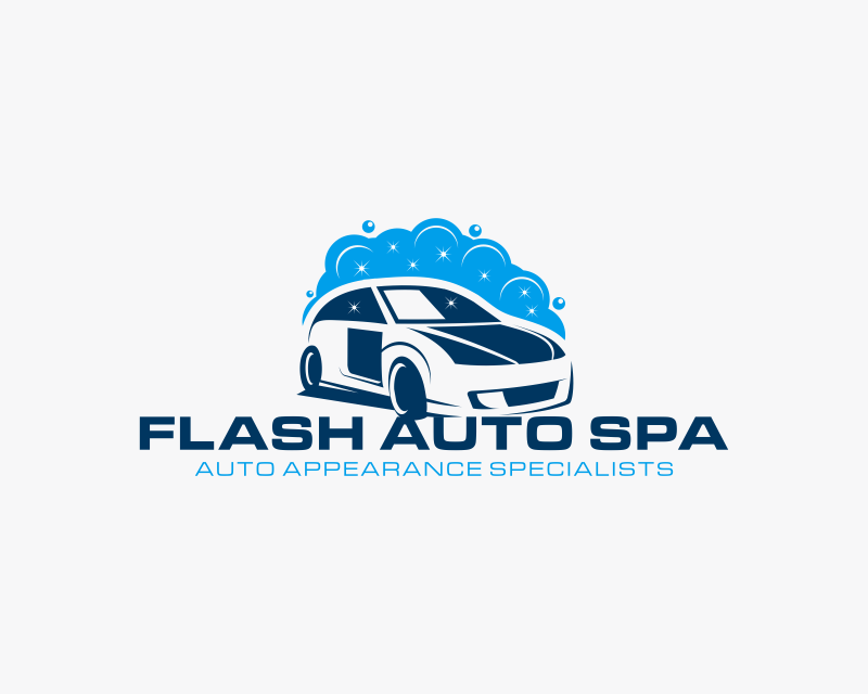 Logo Design entry 1858043 submitted by ENVIRON to the Logo Design for Flash Auto Spa run by shaunforte