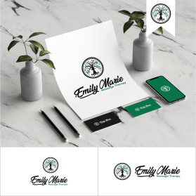 Logo Design entry 1859313 submitted by Tawatchai to the Logo Design for Emily Marie Massage Therapy run by emilymarielmt