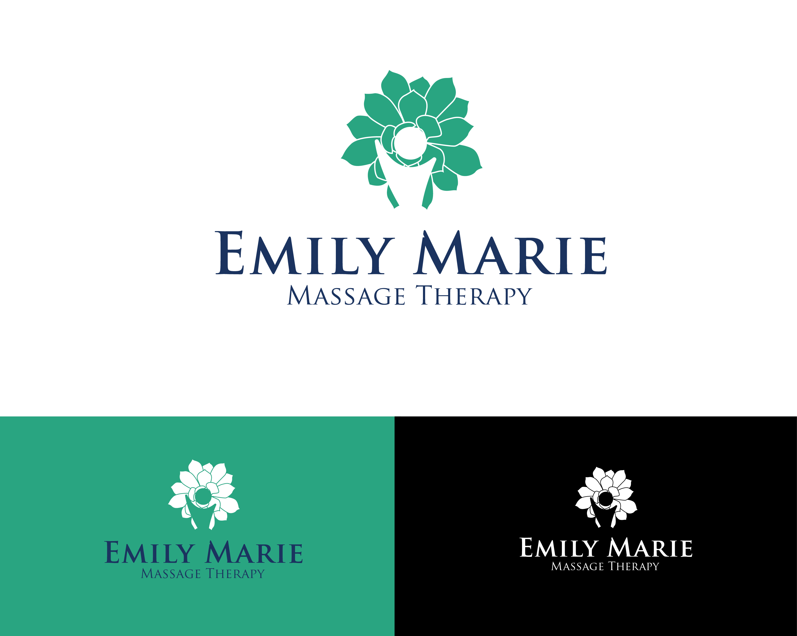 Logo Design entry 1859785 submitted by Logos to the Logo Design for Emily Marie Massage Therapy run by emilymarielmt