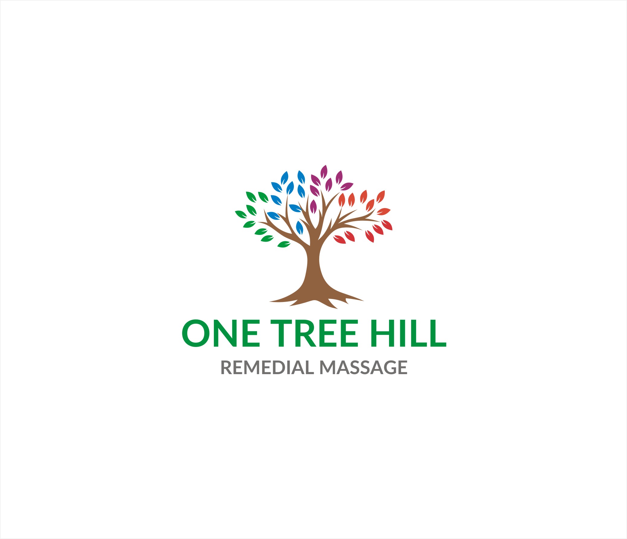 Logo Design entry 1860136 submitted by Tawatchai to the Logo Design for One Tree Hill Remedial Massage run by Jksymes
