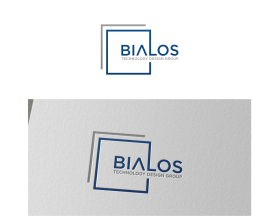 Logo Design entry 1860485 submitted by freelancerT to the Logo Design for Bialos Technology Design Group run by hbialos