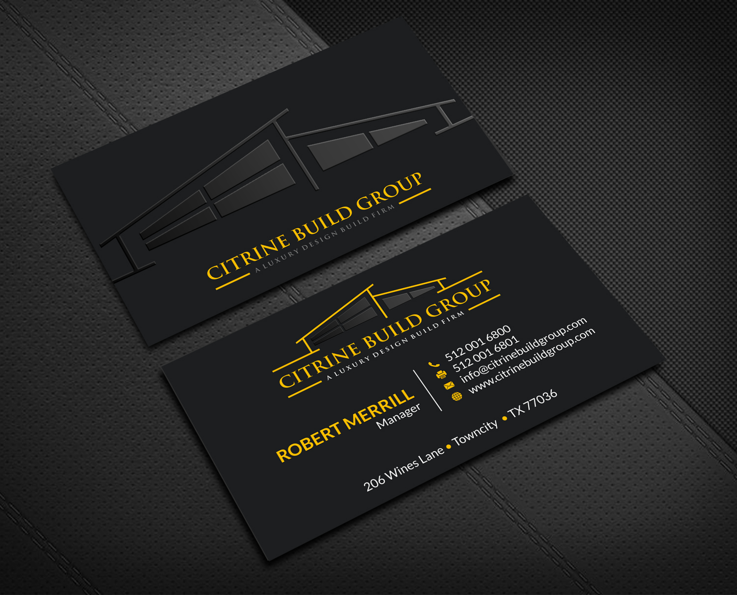 winning Business Card & Stationery Design entry by skyford412