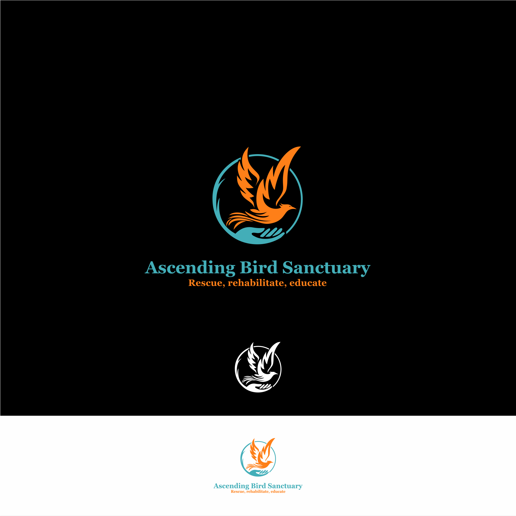 Logo Design entry 1861857 submitted by gepz to the Logo Design for Ascending Bird Sanctuary run by AHopkins