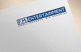 Logo Design entry 1863041 submitted by MuhammadR to the Logo Design for F.M. Entertainment run by funnyman67