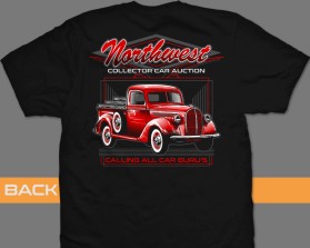 T-Shirt Design entry 1823382 submitted by dragandjb to the T-Shirt Design for Northwest Collector Car Auction run by jamusser