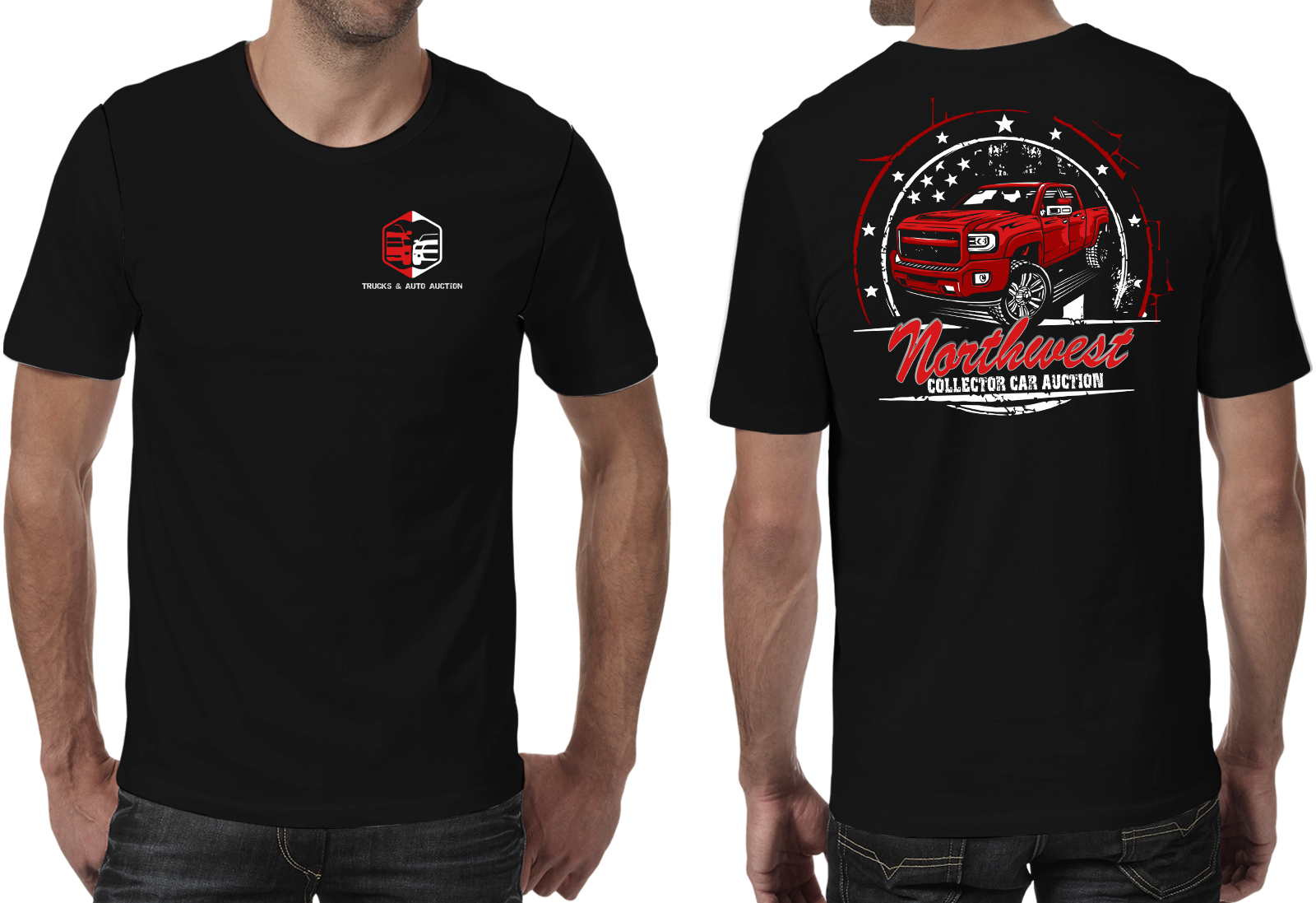 T-Shirt Design entry 1823384 submitted by dragandjb to the T-Shirt Design for Northwest Collector Car Auction run by jamusser