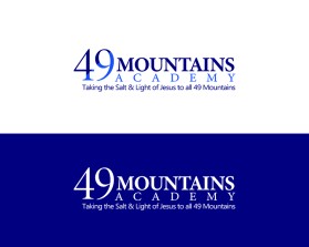 Logo Design Entry 1865393 submitted by LogRina to the contest for 49 Mountains. Academy run by GL77Coach