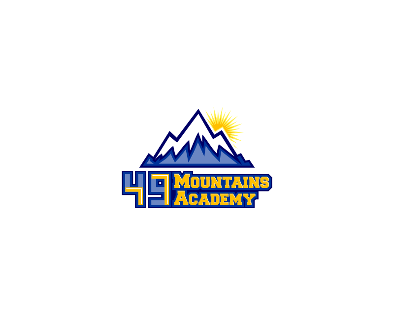 Logo Design entry 1865445 submitted by jump.ant to the Logo Design for 49 Mountains. Academy run by GL77Coach
