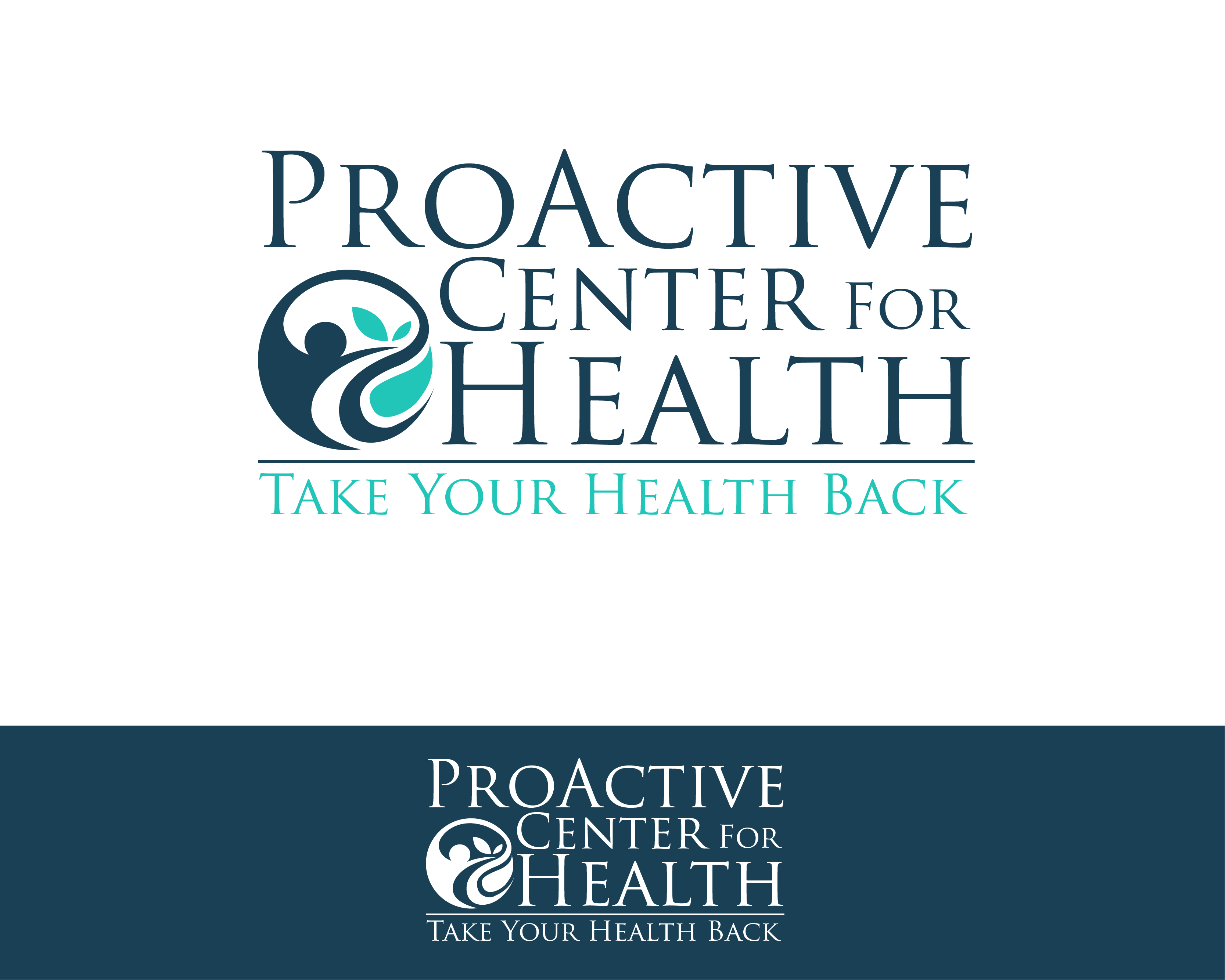 Logo Design entry 1865774 submitted by Sasandira1 to the Logo Design for ProActive Center For Health run by jonimayer