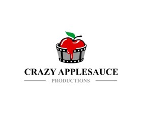 Logo Design entry 1865925 submitted by Salman to the Logo Design for Crazy Applesauce Productions run by bethwhaley08@yahoo.com