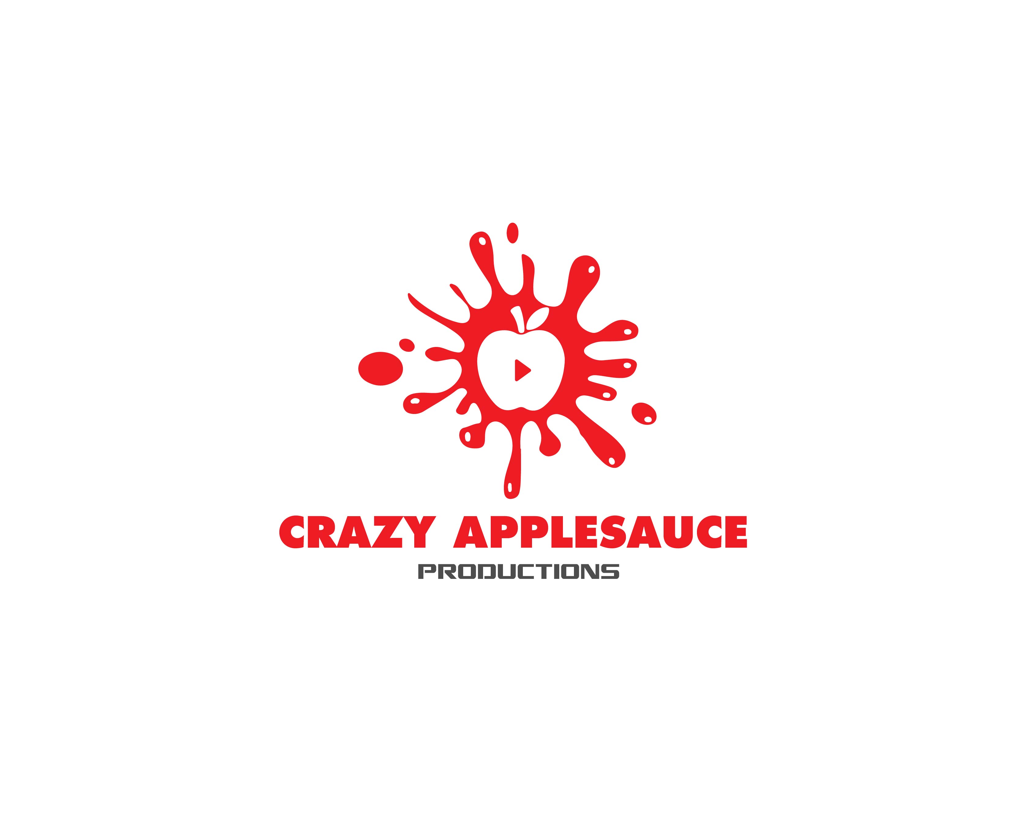 Logo Design entry 1865935 submitted by logomama to the Logo Design for Crazy Applesauce Productions run by bethwhaley08@yahoo.com