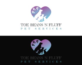 Logo Design Entry 1869899 submitted by webandgraphic to the contest for Toe Beans 'n Fluff run by toebeans