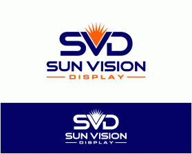 Logo Design entry 1870673 submitted by artsword to the Logo Design for Sun Vision Display  run by dsexauer827