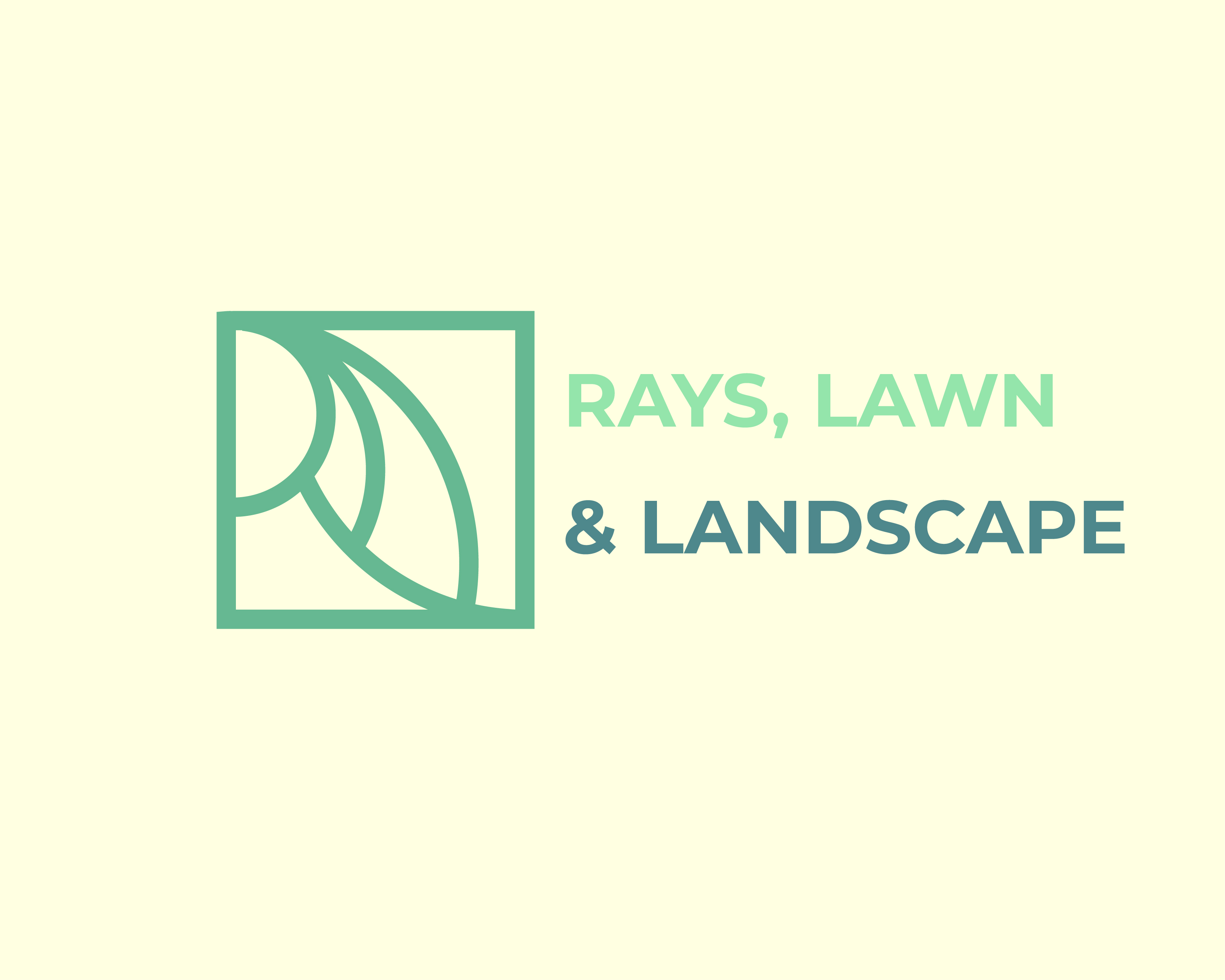 Logo Design entry 1878866 submitted by M Fais  to the Logo Design for Rays Lawn and Landscape run by 7559853