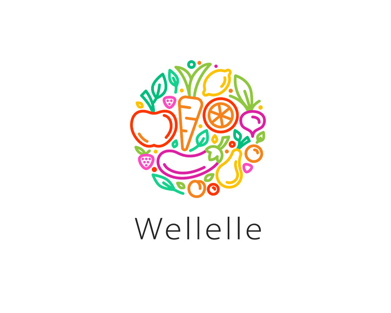 Logo Design entry 1883257 submitted by freelancerN to the Logo Design for Wellelle run by ellenlgroff