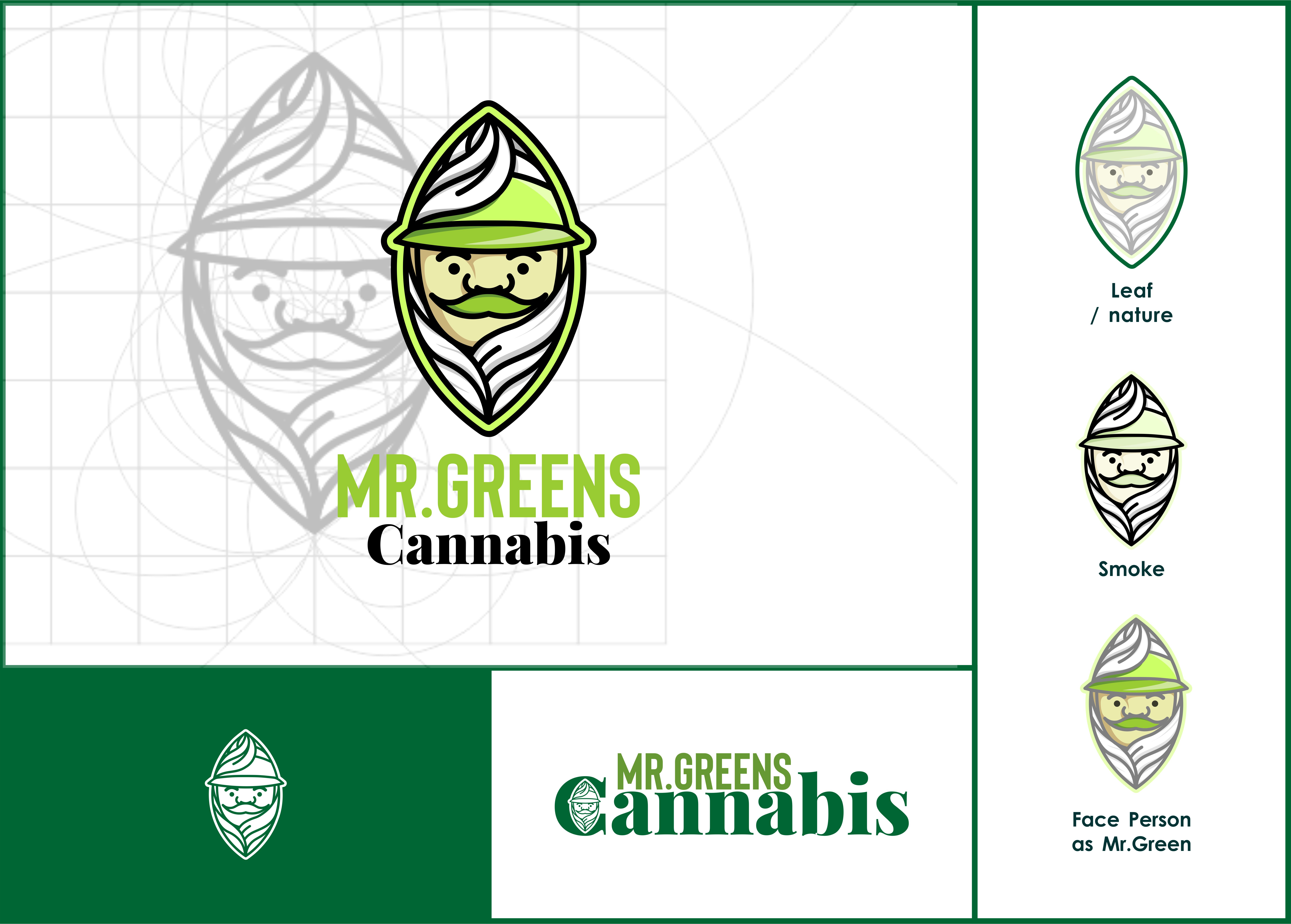 Logo Design entry 1884703 submitted by trihandaka to the Logo Design for Mr Greens Cannabis OR Mr Greens run by edgarec