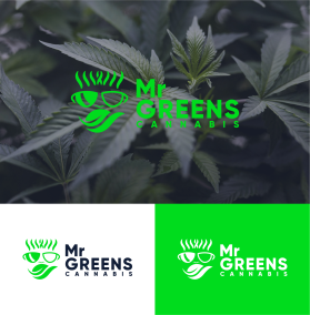Logo Design Entry 1885141 submitted by Aminxkee to the contest for Mr Greens Cannabis OR Mr Greens run by edgarec