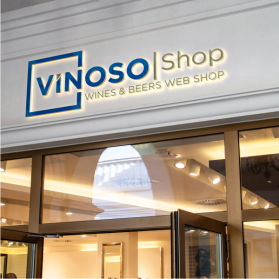 Logo Design entry 1885351 submitted by John_Kopings to the Logo Design for VINOSO.Shop run by gfolonari
