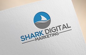 Logo Design entry 1886479 submitted by Icuk07 to the Logo Design for Shark Digital Marketing run by justincmarketing