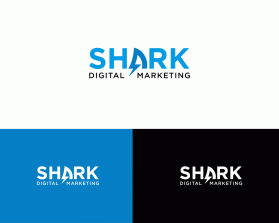 Logo Design Entry 1886555 submitted by delvano1317 to the contest for Shark Digital Marketing run by justincmarketing