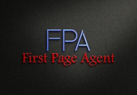 Logo Design entry 1886559 submitted by Icuk07 to the Logo Design for First Page Agent run by justincmarketing