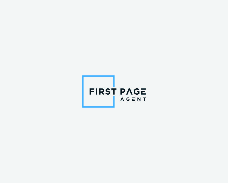 Logo Design entry 1886599 submitted by art_95 to the Logo Design for First Page Agent run by justincmarketing