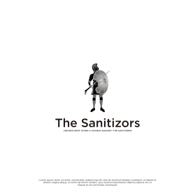 Logo Design entry 1886841 submitted by gufy to the Logo Design for The Sanitizors run by TheSanitizors