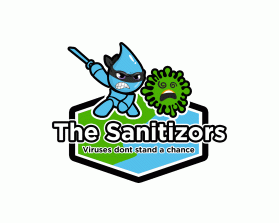 Logo Design Entry 1886981 submitted by delvano1317 to the contest for The Sanitizors run by TheSanitizors