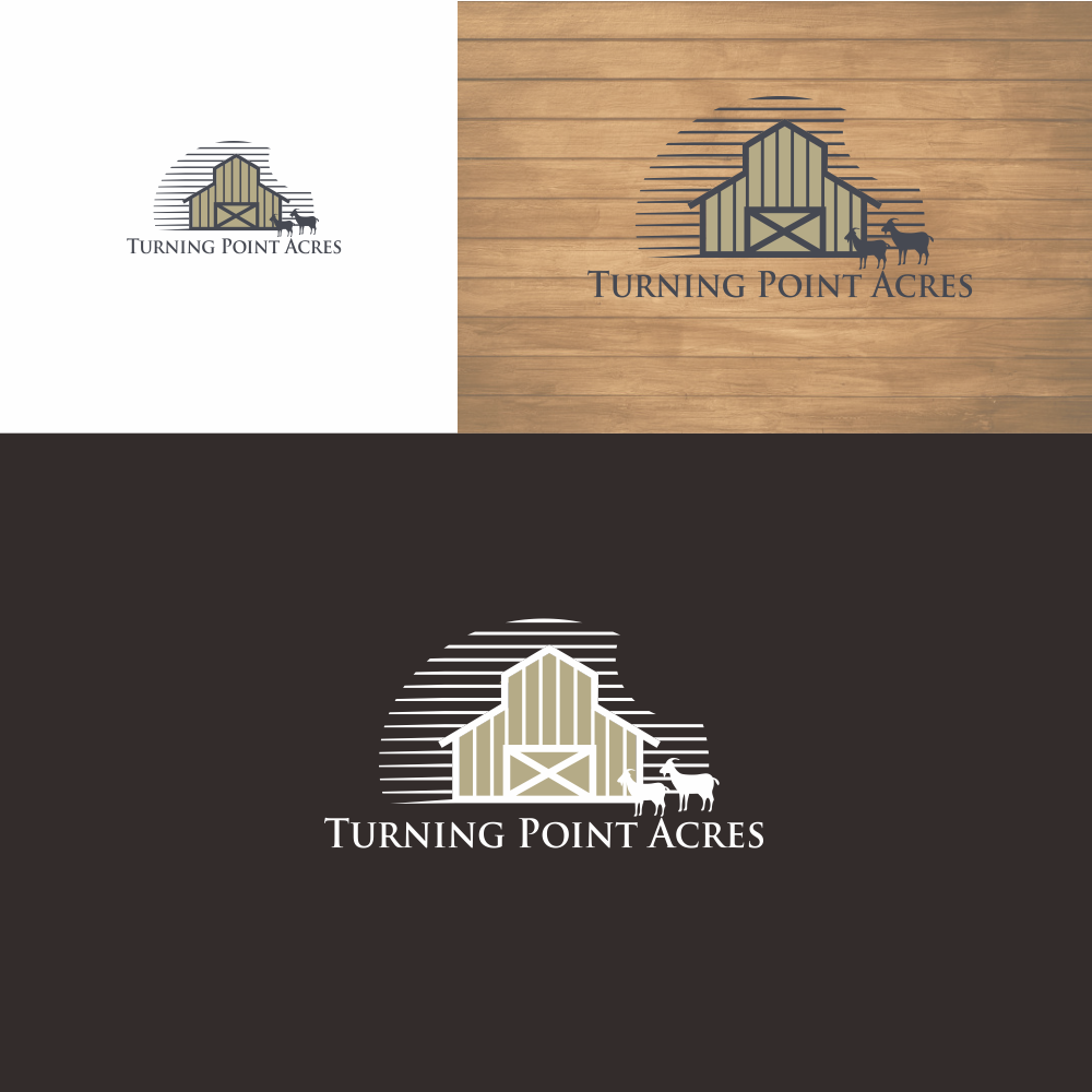 Logo Design entry 1887395 submitted by kata studio to the Logo Design for Turning Point Acres run by Sandman8537