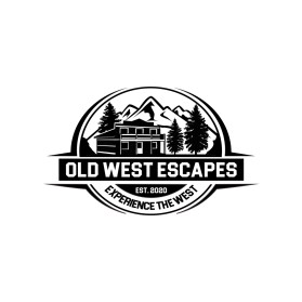 Logo Design entry 1888197 submitted by Salman to the Logo Design for Old West Escapes  run by davidwhite@cableone.net