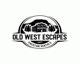 Logo Design entry 1888221 submitted by Salman to the Logo Design for Old West Escapes  run by davidwhite@cableone.net