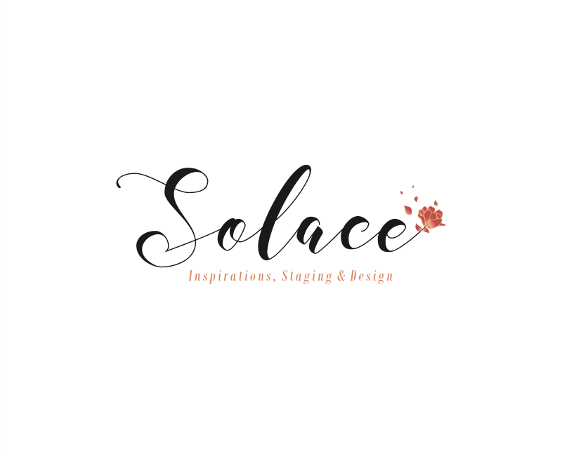 Logo Design entry 1888923 submitted by wakaranaiwakaranai to the Logo Design for Solace Inspirations, Staging & Design run by jledoux