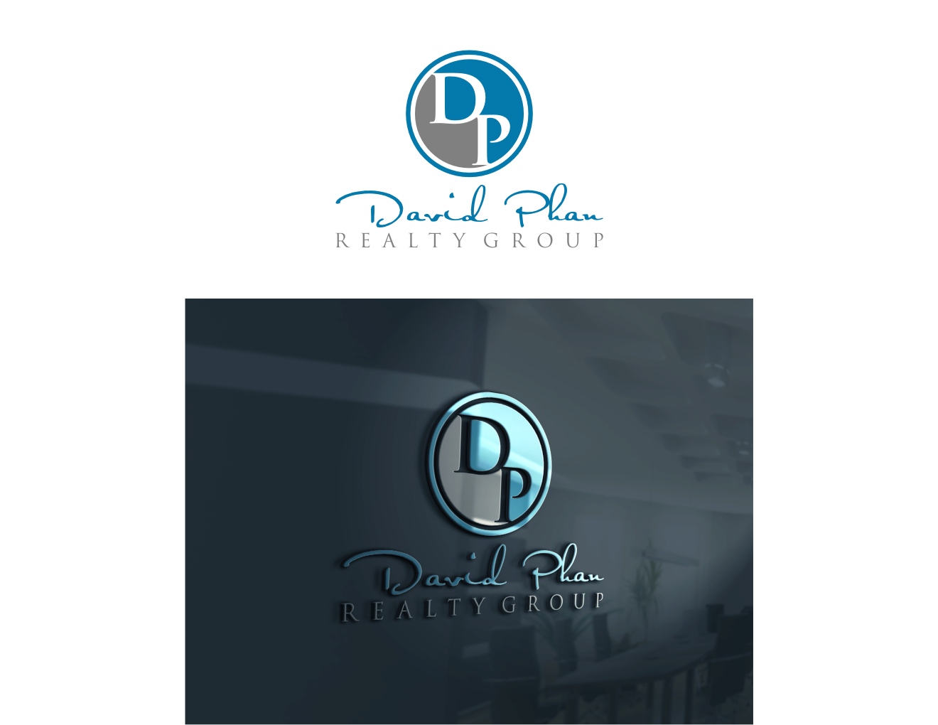 Logo Design entry 1891768 submitted by REVIKA to the Logo Design for David Phan Realty Group run by davidphanrealty