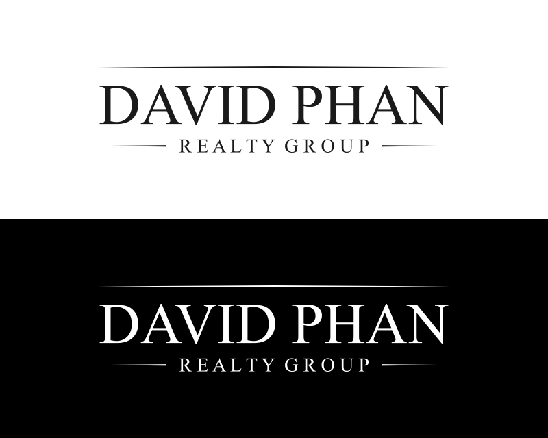 Logo Design entry 1891773 submitted by Sela Art to the Logo Design for David Phan Realty Group run by davidphanrealty