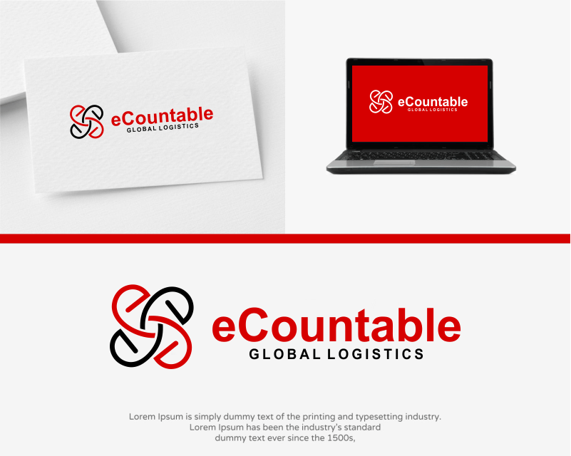 Logo Design entry 1894363 submitted by SATRI to the Logo Design for eCountable Global Logistics run by bdmackler