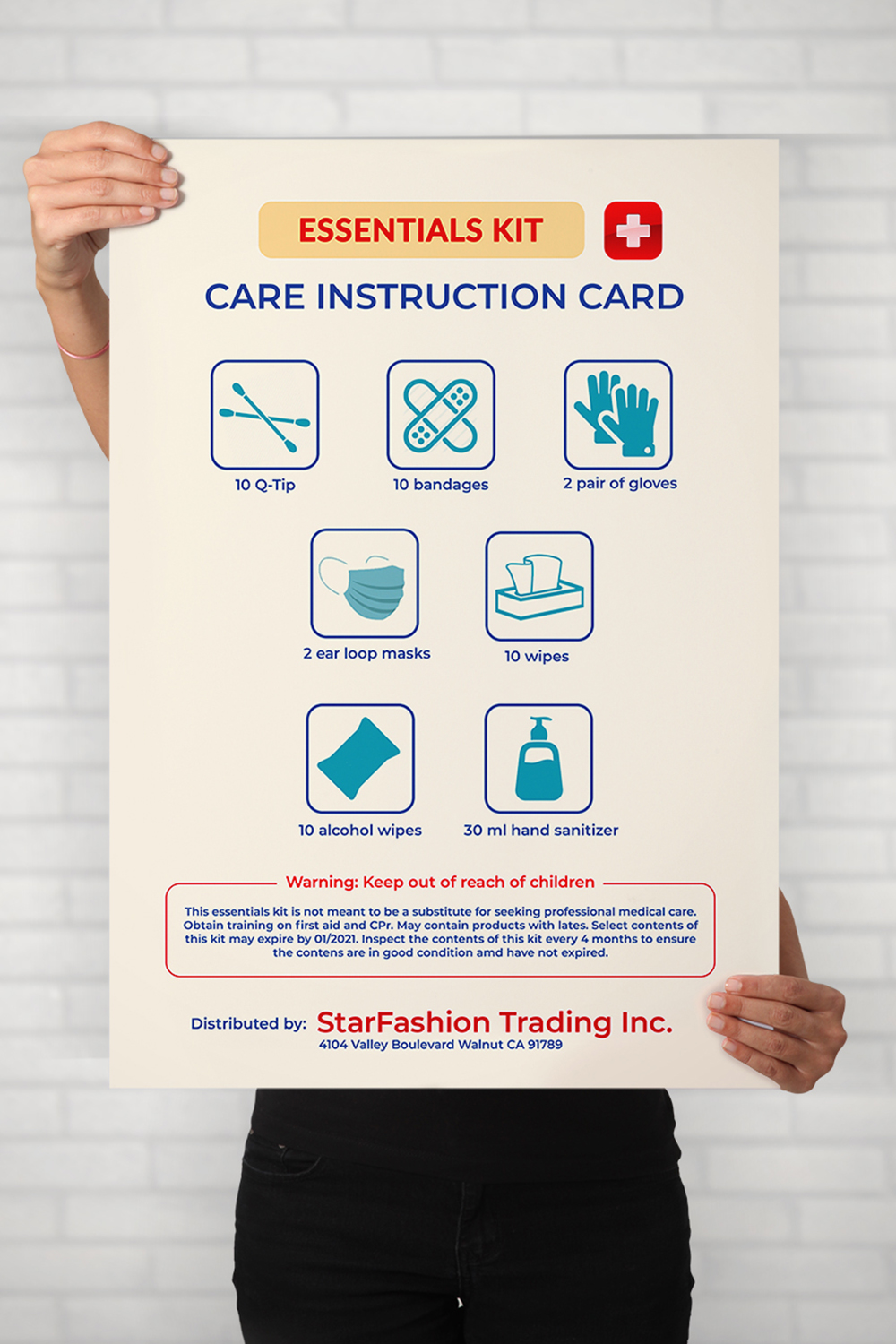 Brochure Design entry 1894473 submitted by PictorialTech to the Brochure Design for StarFashion Trading Inc. run by garychou_0828