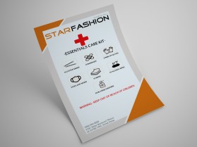 Brochure Design Entry 1894463 submitted by Brankac to the contest for StarFashion Trading Inc. run by garychou_0828