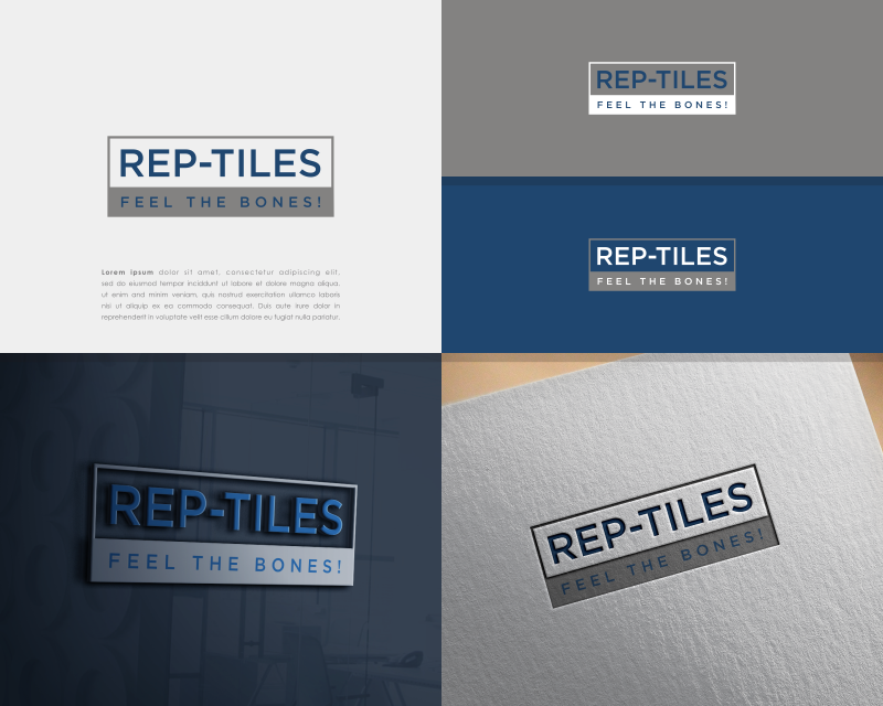 Logo Design entry 1894906 submitted by alley to the Logo Design for Rep-Tiles run by brianpwallis