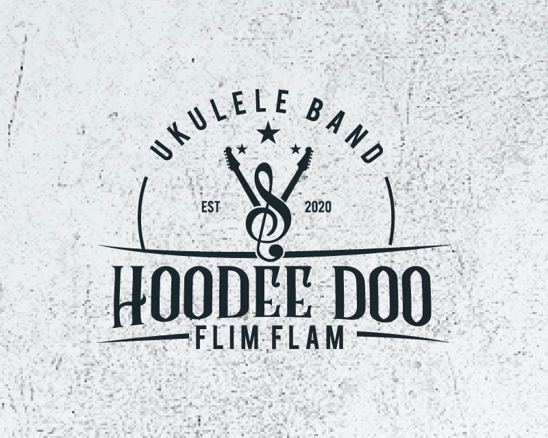 Logo Design entry 1895259 submitted by Amit1991 to the Logo Design for Hoodee Doo Flim Flam Ukulele Band  run by mikeyKay