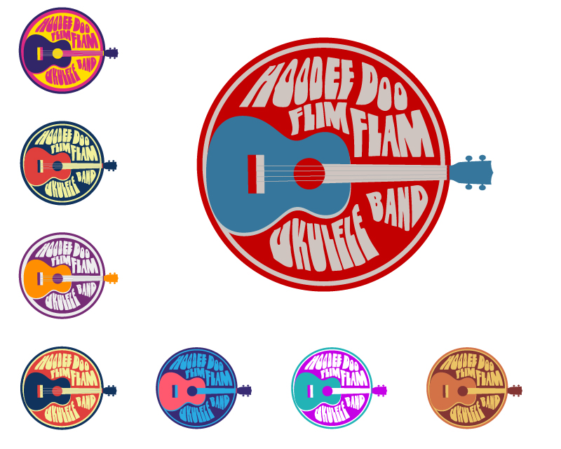 Logo Design entry 1895274 submitted by TDS Design to the Logo Design for Hoodee Doo Flim Flam Ukulele Band  run by mikeyKay