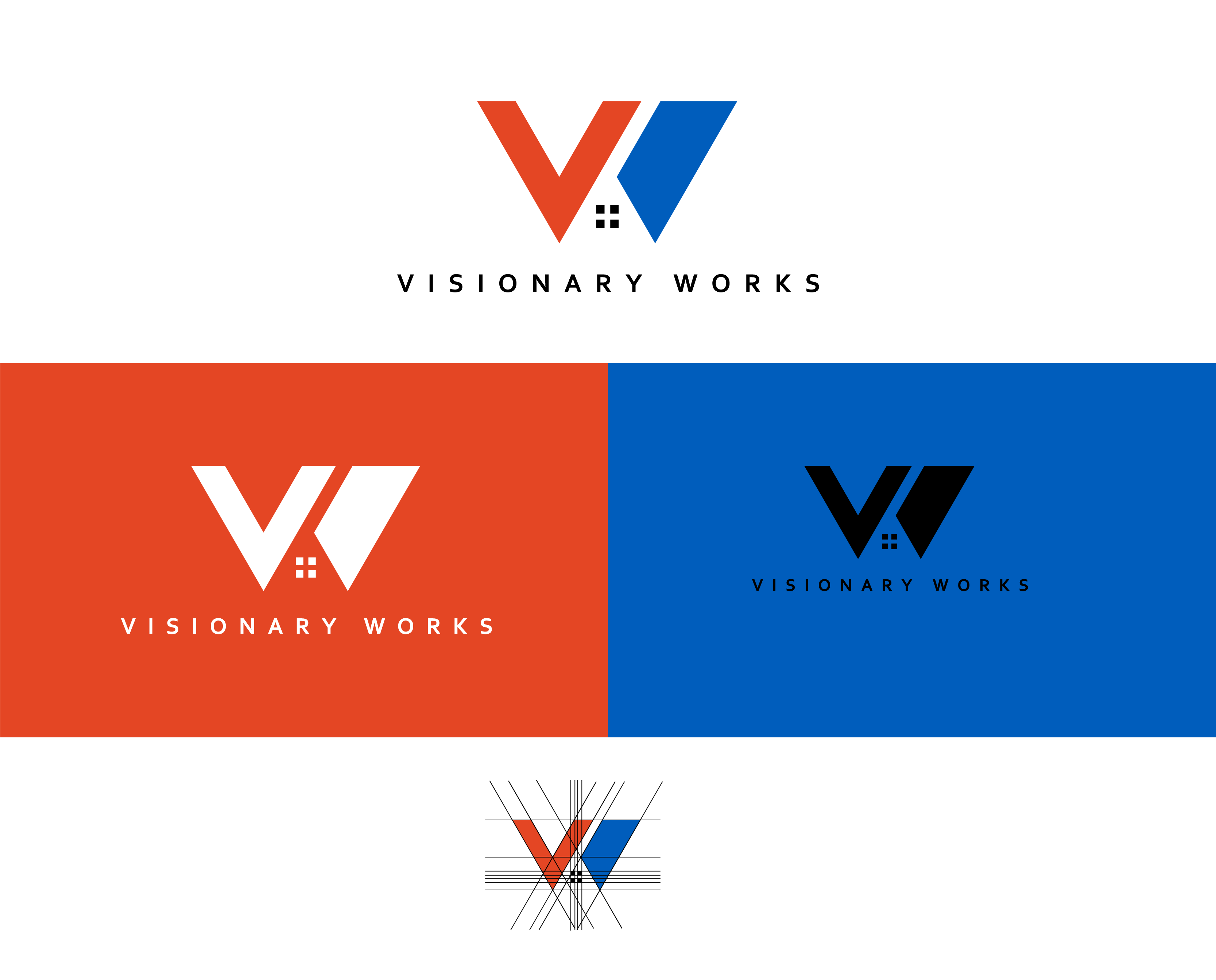 Logo Design entry 1895956 submitted by Flora Bella to the Logo Design for Visionary Works run by visionaryworks2020