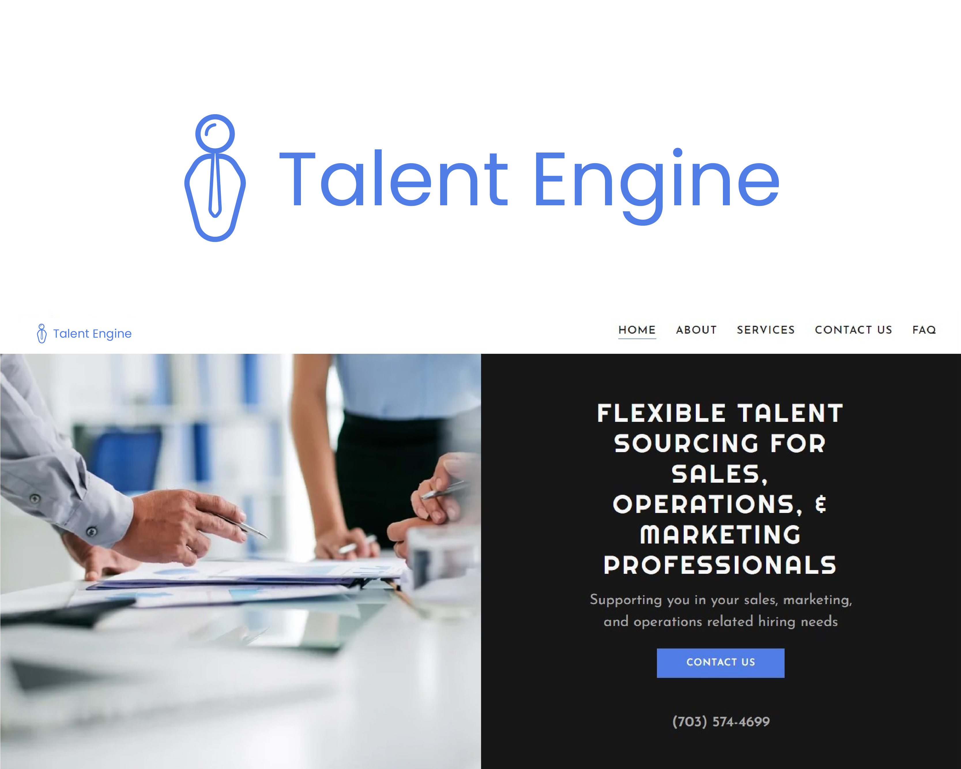 Logo Design entry 1896630 submitted by Mubeenu; to the Logo Design for TalentEngine run by salbrecht