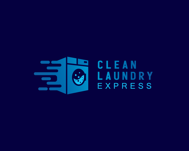 Laundry Cleaning Logo